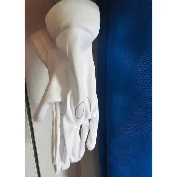 Super Mario Kids Costume 7-8 Gloves Plush Belly Jumpsuit Hat Halloween Boys Game - Picture 4 of 7